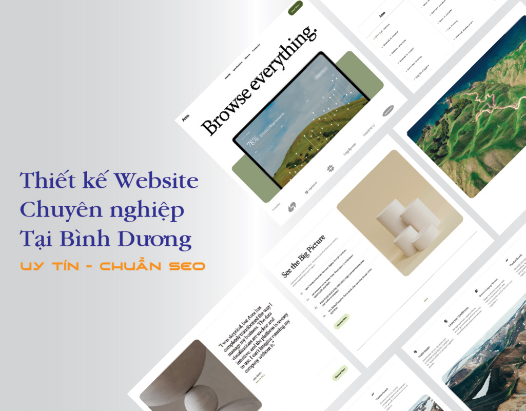 Thiết kế website chuyên nghiệp – Uy tín, Chuẩn SEO cùng Bình Dương Media