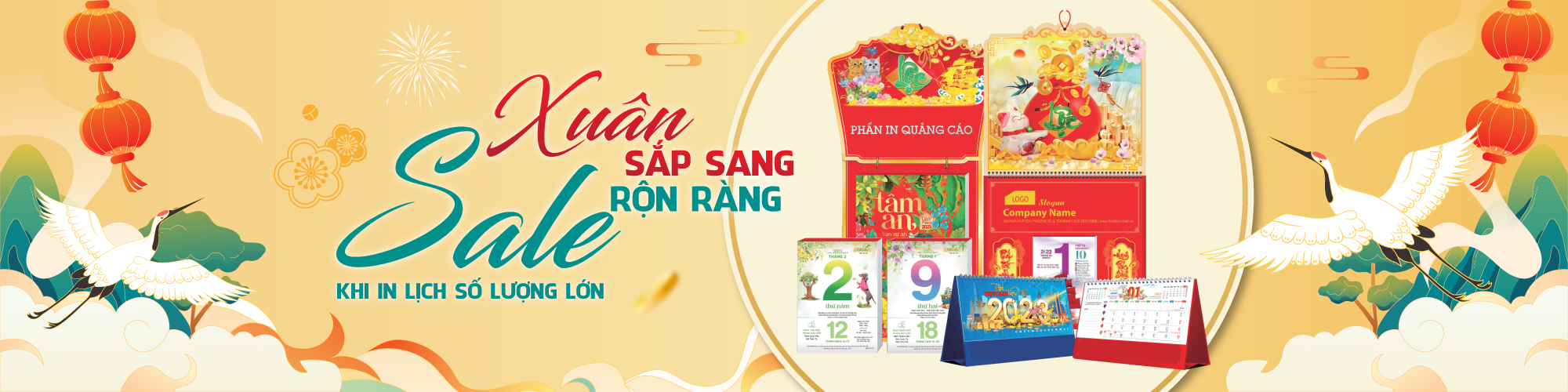 In bao lì xì - lịch tết